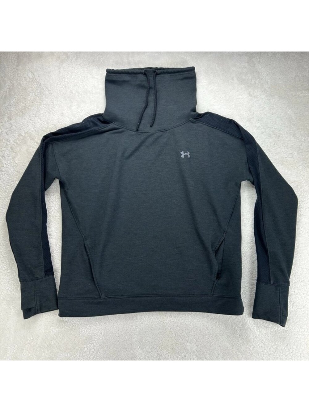 Under Armour Womens Long Sleeve Featherweight Fleece Funnel Training Sweatshirt